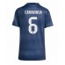 Real Madrid Eduardo Camavinga #6 Bortedrakt Dame 2025-26 Korte ermer